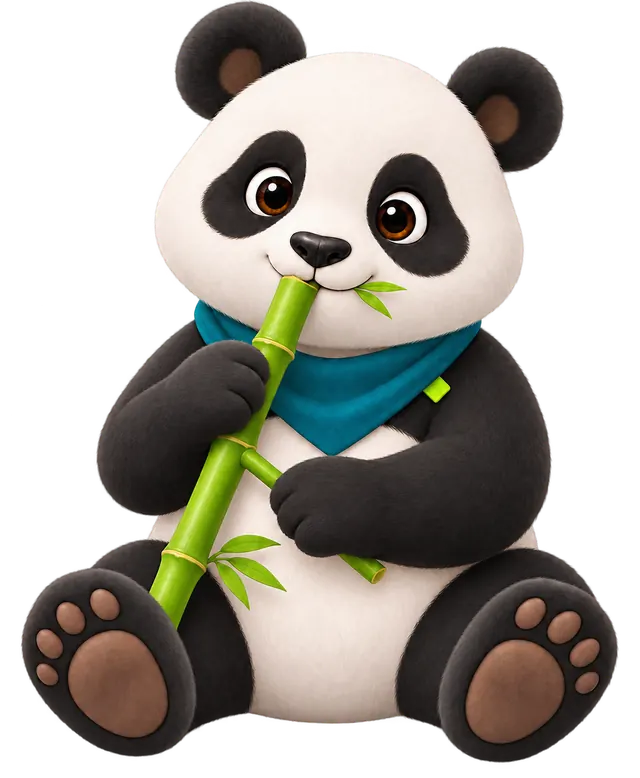 Panda PermisZen prêt à vous guider
